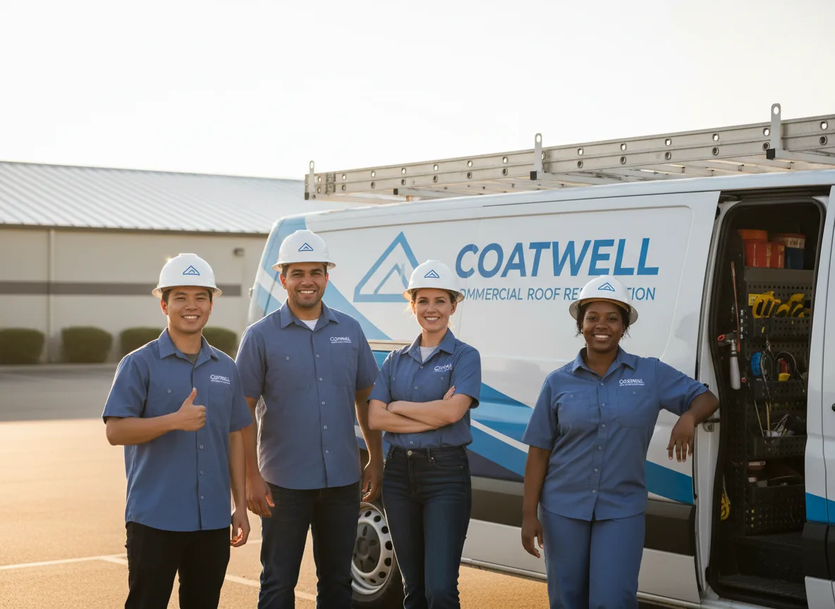 Commercial roof coating company in Minersville, PA